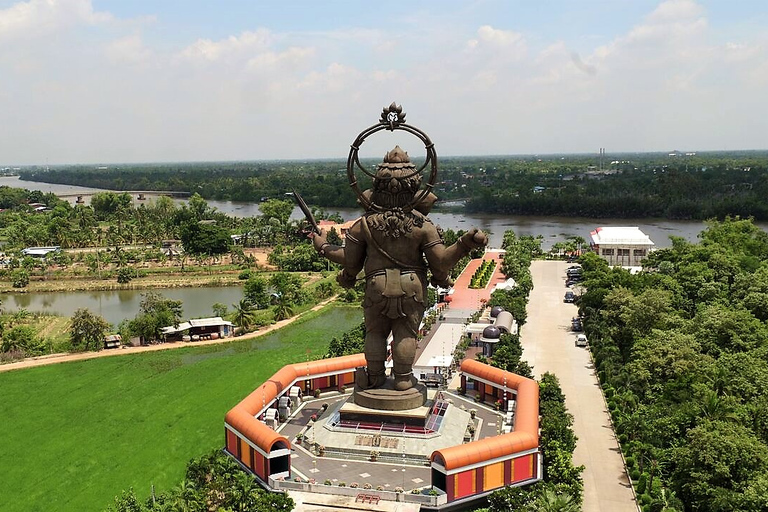 Från Bangkok: Chachoengsao Tour och Bang Pakong River CruiseGrupptur