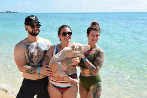 Nassau: billet Pig Beach Island avec transfert à l'hôtelNassau: billet pour l'attraction Pig Beach avec transfert à l'hôtel