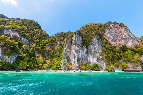 Phuket: Phi Phi-öarna och Maya Bay dagsutflykt med lunchPhuket: Dagstur till Phi Phi-öarna och Mayaviken med lunch