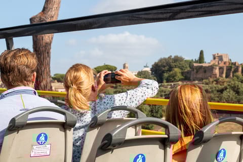 Rome: Ghosts and Mysteries Tour & 24-Hour Hop-On Hop-Off Bus