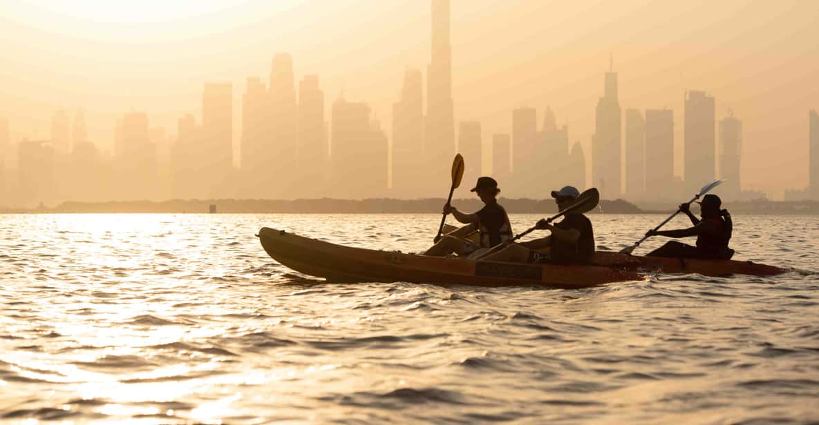 Dubái tour en kayak por Dubai Creek al atardecer GetYourGuide