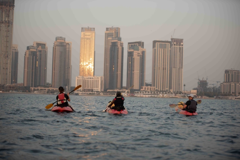 Dubai: Kajaktour am Dubai Creek bei Sonnenuntergang