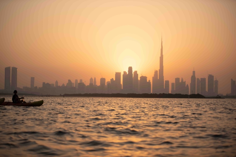 Dubai: Kajaktour am Dubai Creek bei Sonnenuntergang