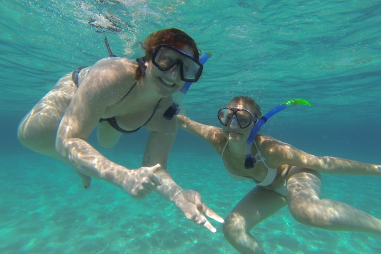 Ibiza: snorkelen, peddelsurfen, strand- en grottenboottochtGedeelde tour