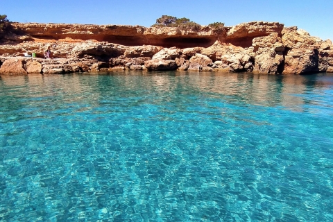 Ibiza: nurkowanie z rurką i wiosło SUP, rejs po plaży i jaskiniWspólna wycieczka