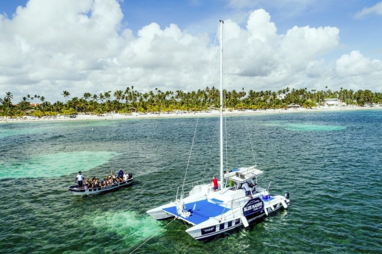 Bávaro: excursion en catamaran à Punta Cana avec bar ouvert et collations