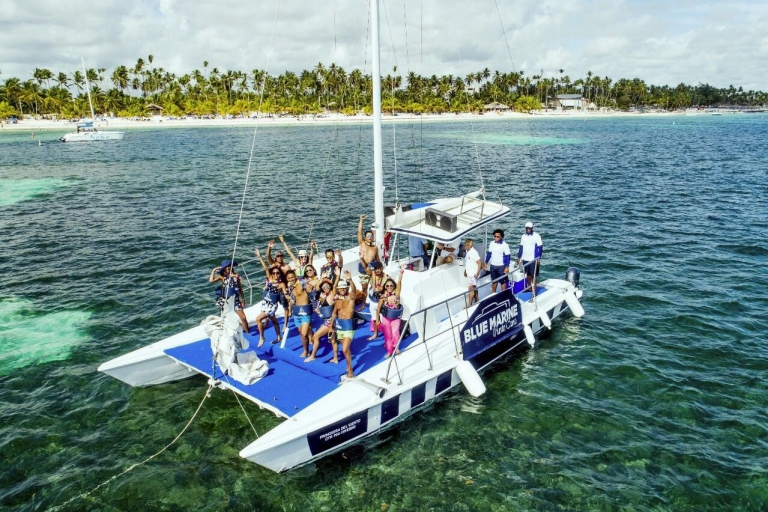 Bávaro: excursion en catamaran à Punta Cana avec bar ouvert et collations