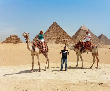 Kairo: Pyramiderna Pyramiderna, Sakkara & Memphis Rundtur med lunch