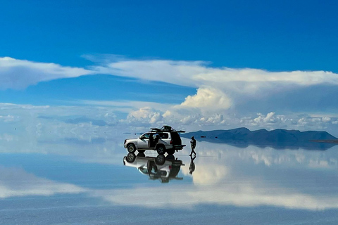 Visite privée de 2 jours dans les plaines salées d'Uyuni, y compris le volcan Tunupa