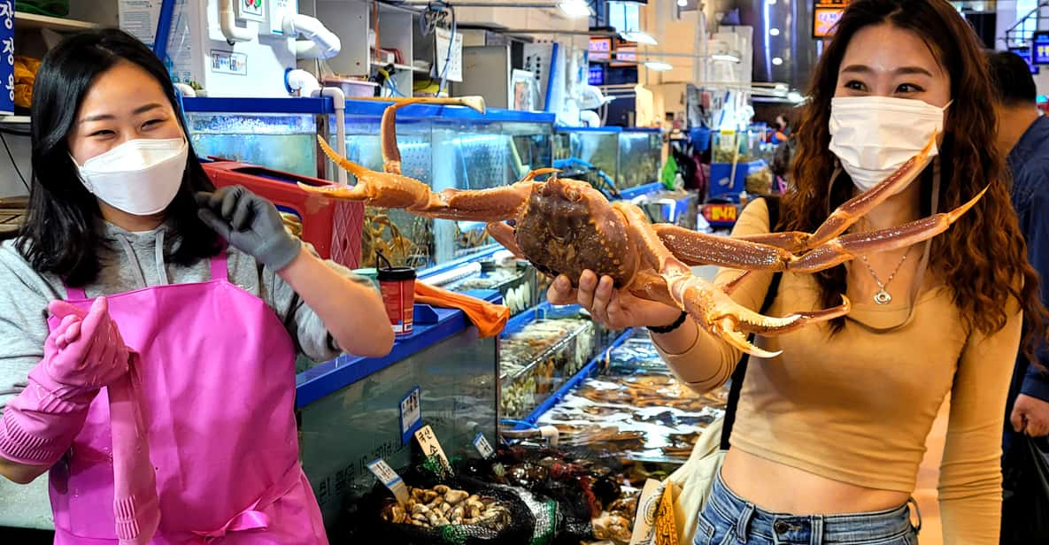 Seoul: Noryangjin Fish Market and Historical Park Tour