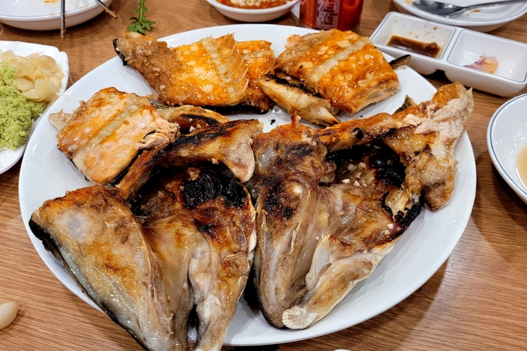 Seúl: mercado de pescado de Noryangjin y recorrido por el parque histórico