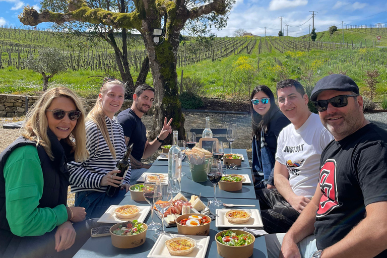 Excursão de 1 dia em Bordeaux para degustação de vinhos - 3 vinícolas e almoço de piquenique