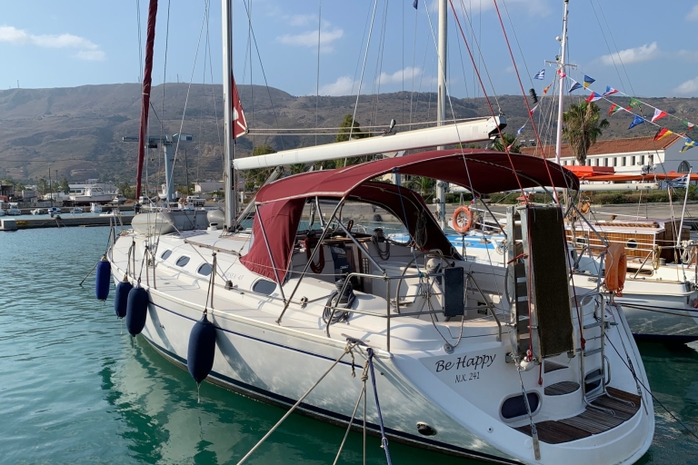From Souda Port of Chania: Private Sailing Cruise with Meal Standard Option