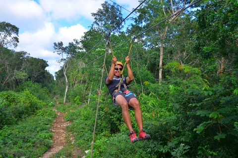 From Cancun: ATV, Cenote, and Rappelling Jungle Experience Tulum: ATV, Cenote, and Rappelling Jungle Experience