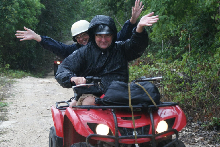 From Cancun: ATV, Cenote, and Rappelling Jungle Experience Tulum: ATV, Cenote, and Rappelling Jungle Experience