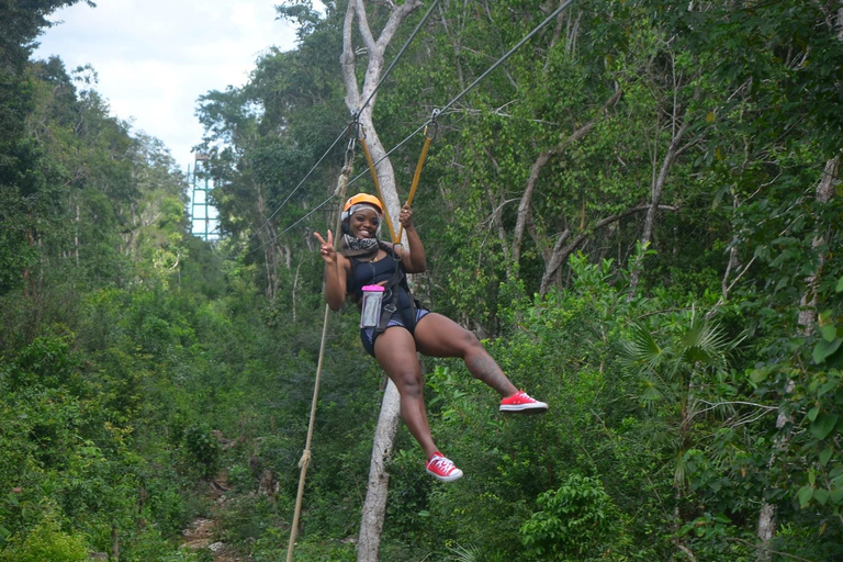 From Cancun: ATV, Cenote, and Rappelling Jungle Experience Tulum: ATV, Cenote, and Rappelling Jungle Experience