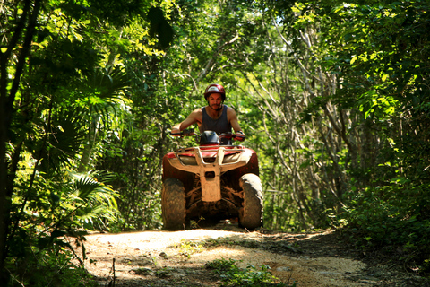 From Cancun: ATV, Cenote, and Rappelling Jungle Experience Tulum: ATV, Cenote, and Rappelling Jungle Experience