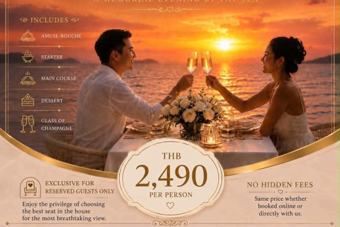 Pattaya: Exculsive Sunset Dinner with Champagne