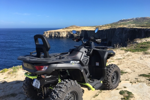 Desde Malta: Tour de un día en quad por Gozo1 quad para 2 personas (compartido)