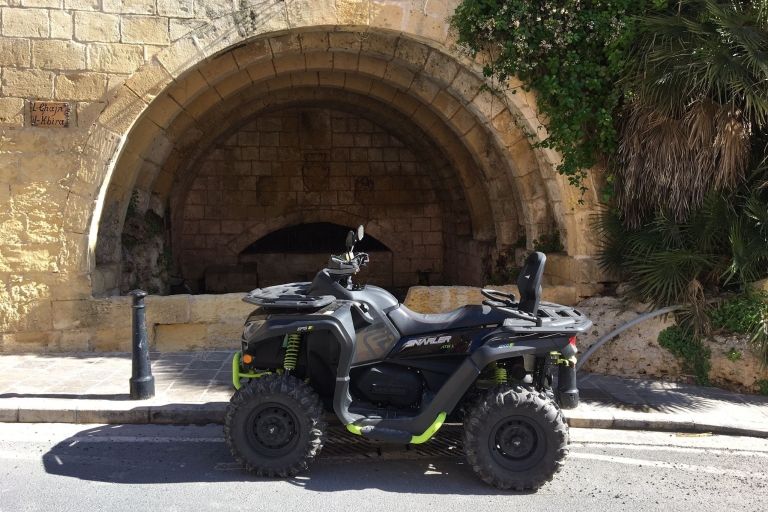 Au départ de Malte : Visite d'une jounée en quad à Gozo1 Quad pour 2 personnes (partagé)