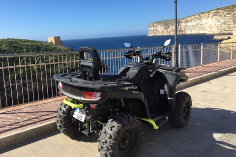 Vanuit Malta: Dagvullende tour op een quad in GozoQuad voor 1 persoon