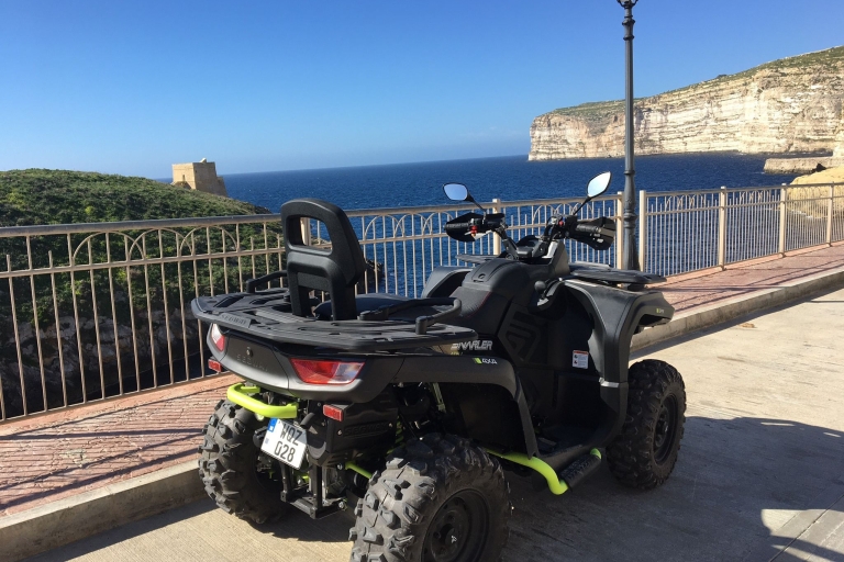 Vanuit Malta: Dagvullende tour op een quad in GozoQuad voor 1 persoon