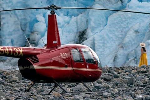 Anchorage: Excursión en helicóptero con aterrizaje en el Gran Glaciar KnikAnchorage: tour en helicóptero por el glaciar Grand Knik con aterrizajes
