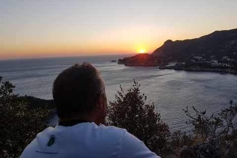 Korfu: Geführte Wanderung zur Engelsburg und SonnenuntergangTour mit Hotelabholung und -abgabe