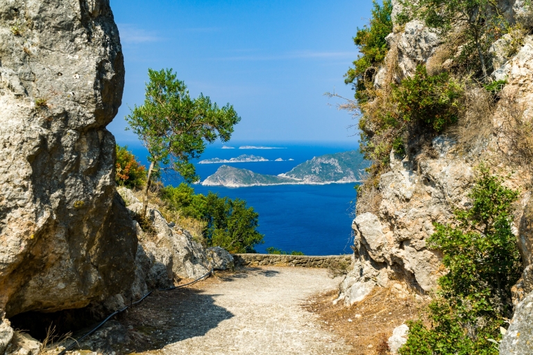Corfu: Angel Castle Guided Hike and Sunset Tour with Hotel Pickup & Dropoff