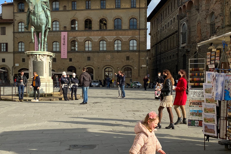 Florens: Piazza della Signoria: Barnens rundvandring