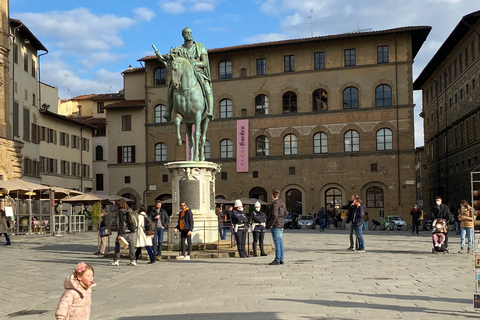 Florence: visite à pied pour enfants de la Piazza della Signoria