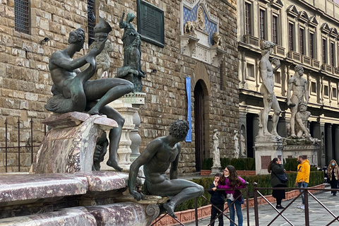 Florença: excursão a pé para crianças na Piazza della Signoria