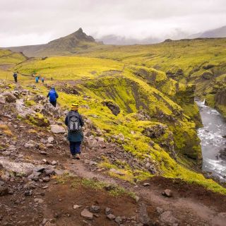 Skógar: Fimmvörðuháls Pass Hiking Tour to Thorsmork Valley