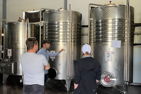 Desde Tirana: tour de cata de vinos de Durres y la bahía de Lalzi