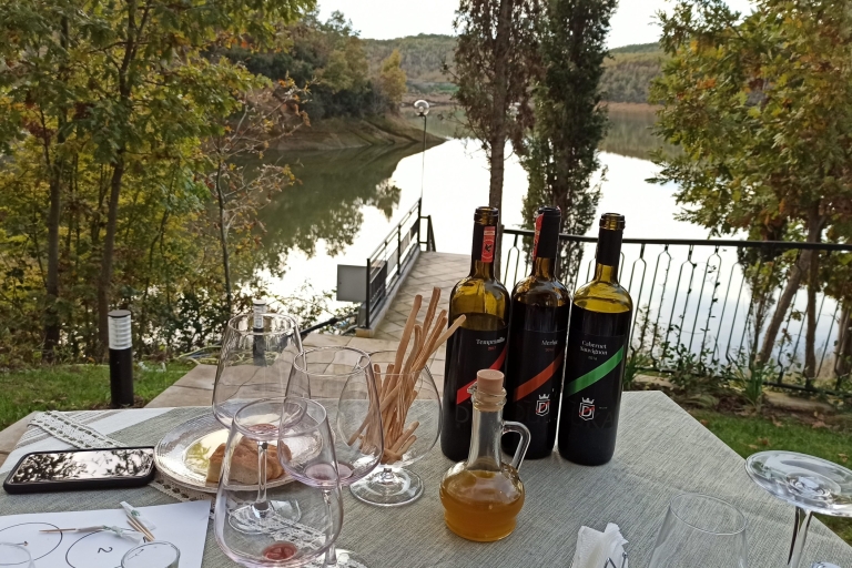 Desde Tirana: tour de cata de vinos de Durres y la bahía de Lalzi
