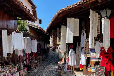 From Tirana: Durres & Kruja History and Local Food Day Trip