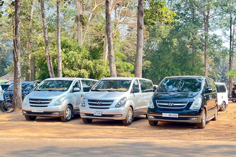 Taxi Transfer Siem Reap to Kratie - English Speaking Driver