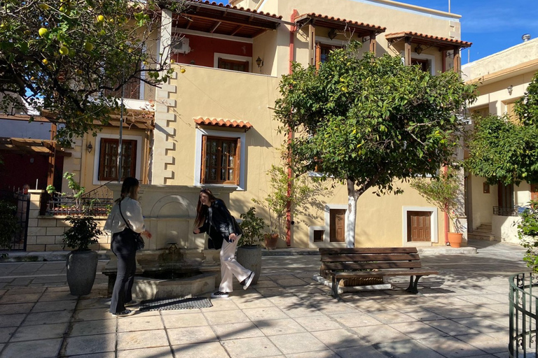 Rethymno: wandeltocht door de oude binnenstad met maaltijd en Phyllo-workshopRethymno: Privéwandeling door de oude stad met maaltijd