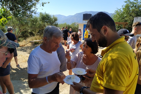 Kreta: Sightseeing-dagtocht met kookles en lunch