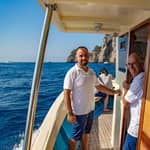 Sorrento: Nuota, cena e brinda con il tour al tramonto in Costiera Sorrentina