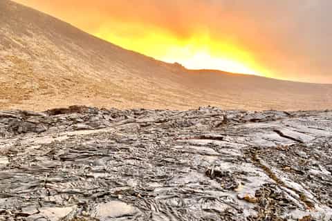 Reykjavík: Vulkanausbruchstelle und Geothermie-Wanderung