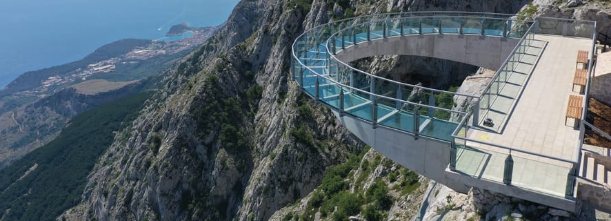 Z Makarskiej: wycieczka z przewodnikiem po parku przyrody Biokovo ze Skywalk