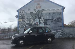 Belfast: Black Taxi Tour & Crumlin Road Jail Tour