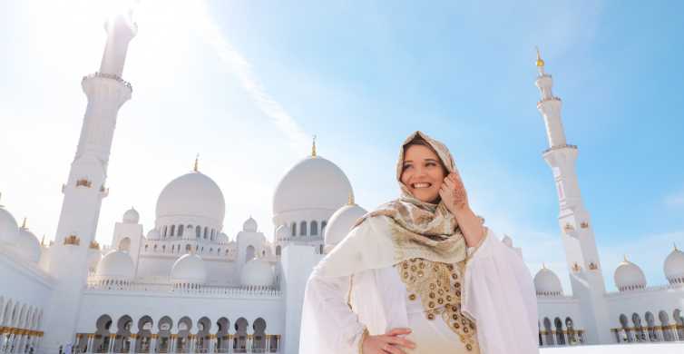 Z Dubaje: Prémiová celodenní okružní jízda po památkách Abu Dhabi