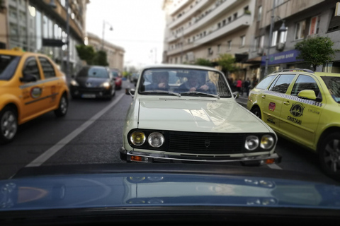 Romanian Vintage Car Driving Tour of Bucharest - 90minRomanian Vintage Car Driving Tour