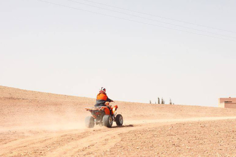 Marrakesh: Agafay Desert Camel Ride en ATV Tour