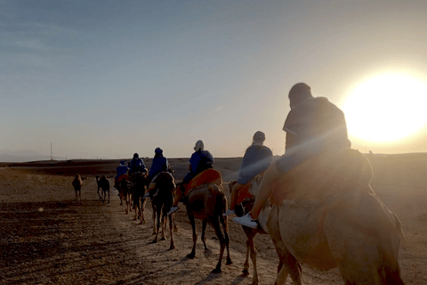 Marrakech: paseo en camello por el desierto de Agafay y tour en quad