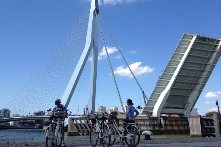 Rotterdam: fietstocht langs hoogtepunten in kleine groepRotterdam: fietstocht in kleine groep Engels