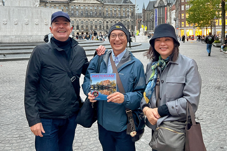 Amsterdam: Small Group Walking Tour with Fun Guide Walking Tour in Amsterdam with Enthusiastic and Fun Guide