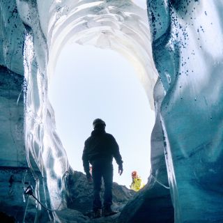 Z Reykjaviku: eksploracja z przewodnikiem lodowca i jaskiń Katla